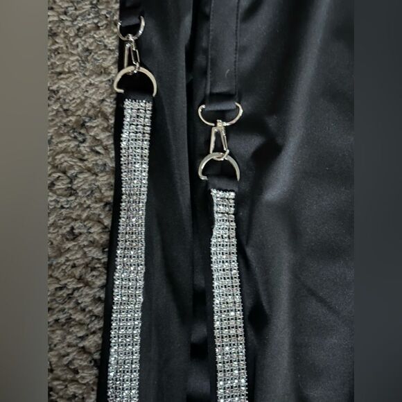 Rhinestone decor, leggings, long length high wasted polyester . So beautiful!!! - Picture 11 of 11